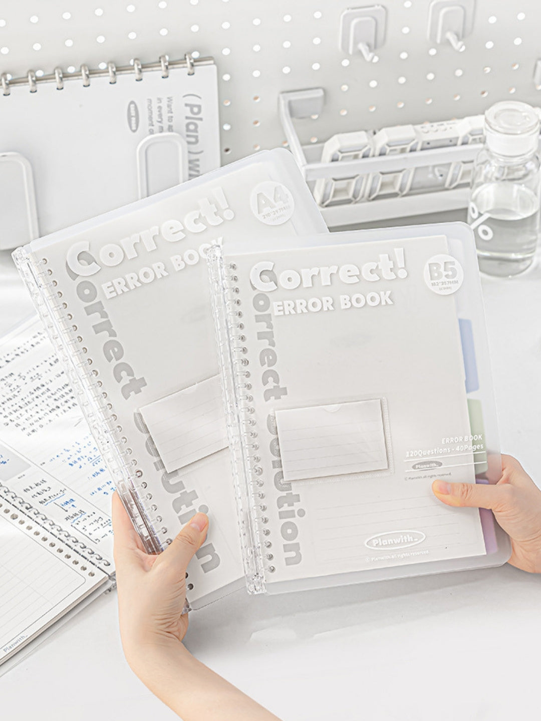 Reusable Mistake Log Loose Leaf Notebook (B5/A4)