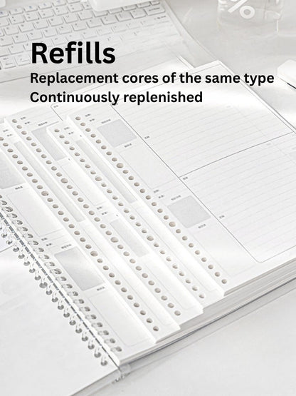 Reusable Mistake Log Loose Leaf Notebook (B5/A4)