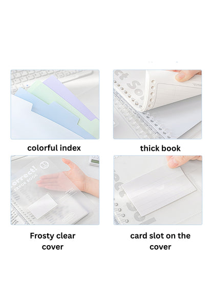 Reusable Mistake Log Loose Leaf Notebook (B5/A4)