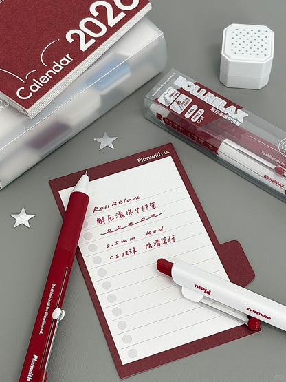 RollRelax Stress-Relieving Gel Pens, 2-Pack, 0.5mm