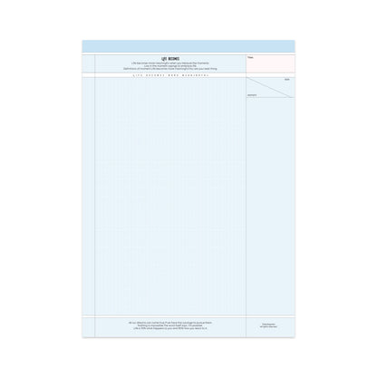 Nerdy Lab B5 Simple Style Paper Pads