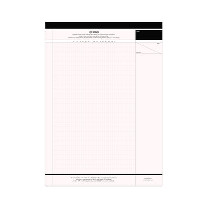 Nerdy Lab B5 Simple Style Paper Pads