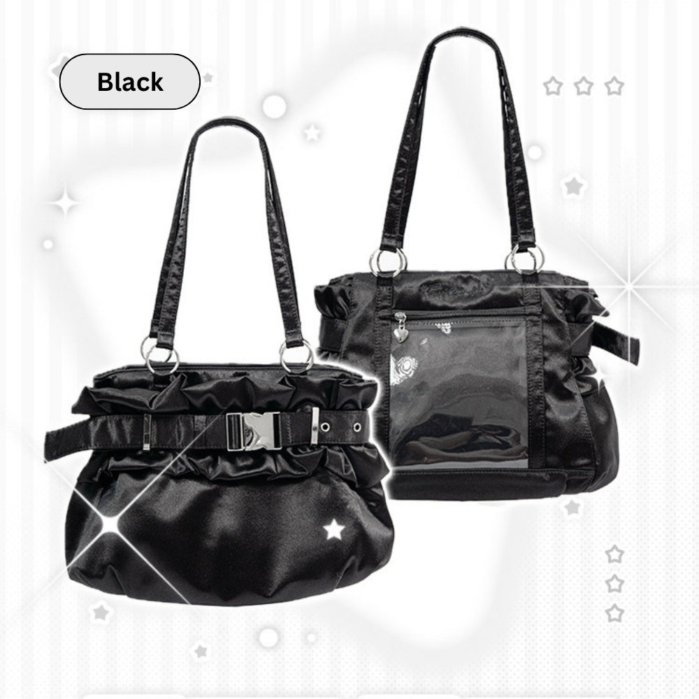 Satin Dream K-Pop Ita Crossbody & Shoulder Bag – Fan Support Essentials