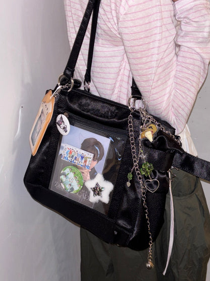 Satin Dream K-Pop Ita Crossbody & Shoulder Bag – Fan Support Essentials