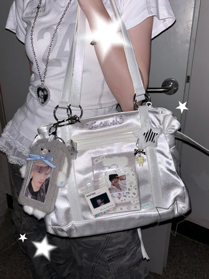Satin Dream K-Pop Ita Crossbody & Shoulder Bag – Fan Support Essentials