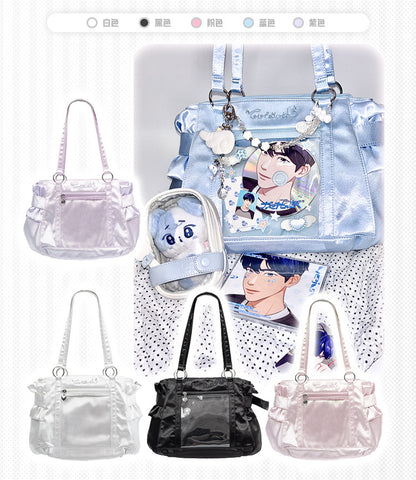 Satin Dream K-Pop Ita Crossbody & Shoulder Bag – Fan Support Essentials