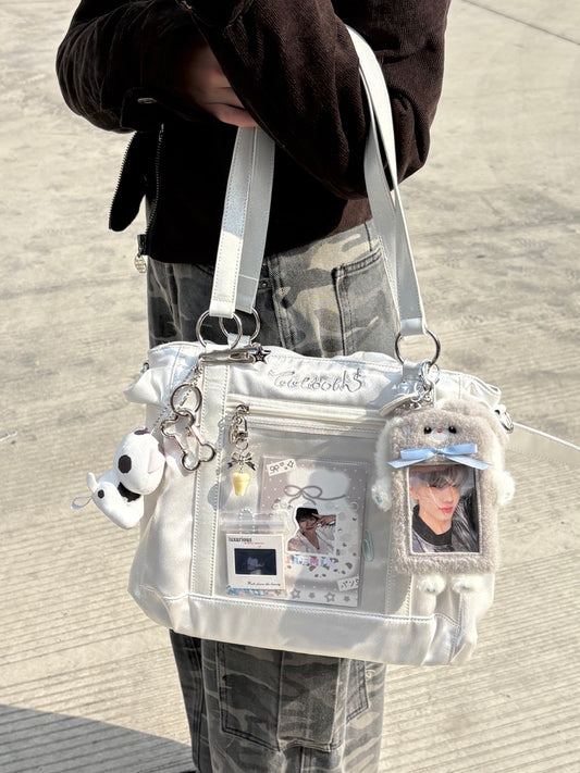 Satin Dream K-Pop Ita Crossbody & Shoulder Bag – Fan Support Essentials