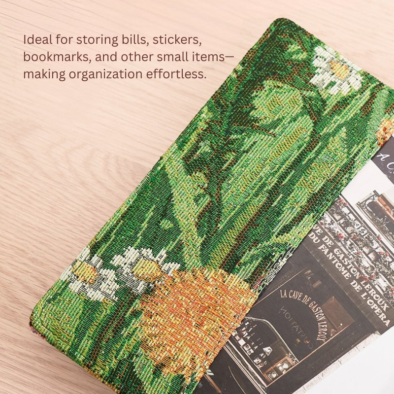 Secret Garden B6 Fabric Vintage Code Lock Journal