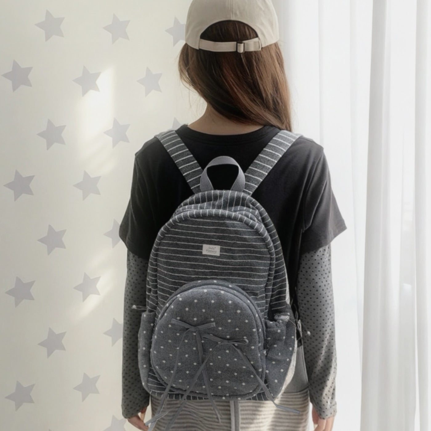 Sesame Dot Winter Commuter Backpacks