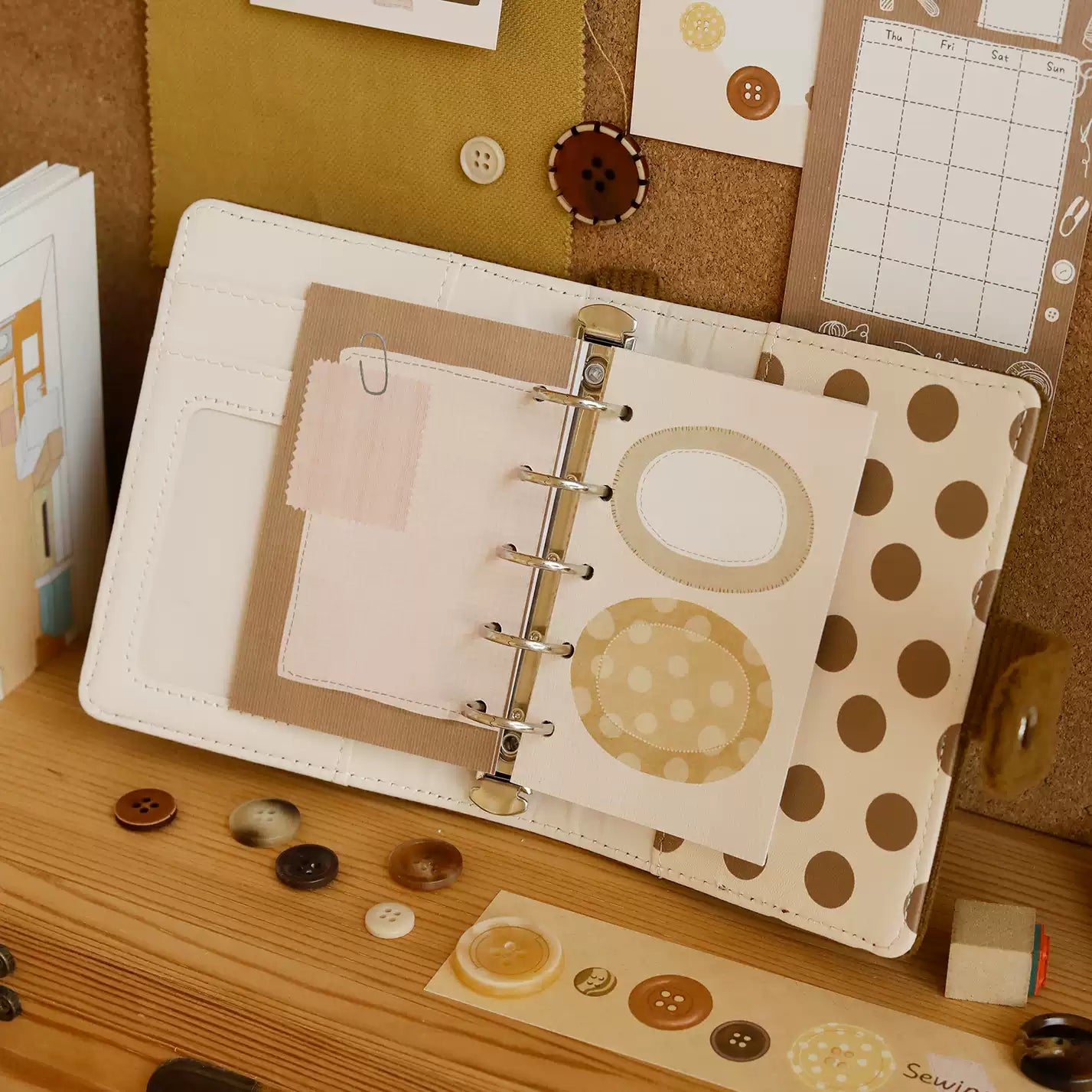 Sewing Notes Series Journal Binder & Inner Paper