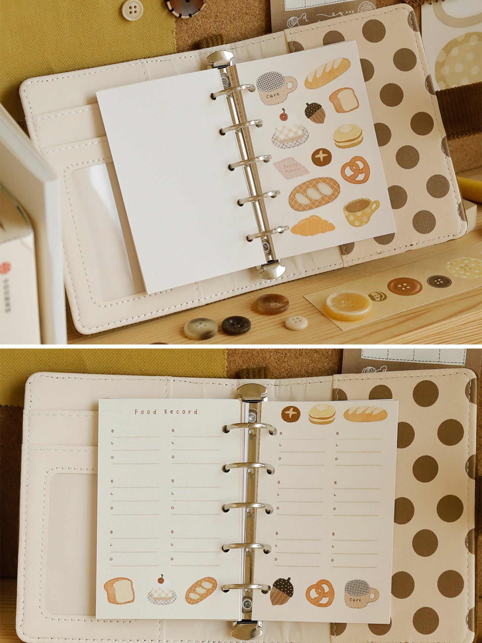 Sewing Notes Series Journal Binder & Inner Paper