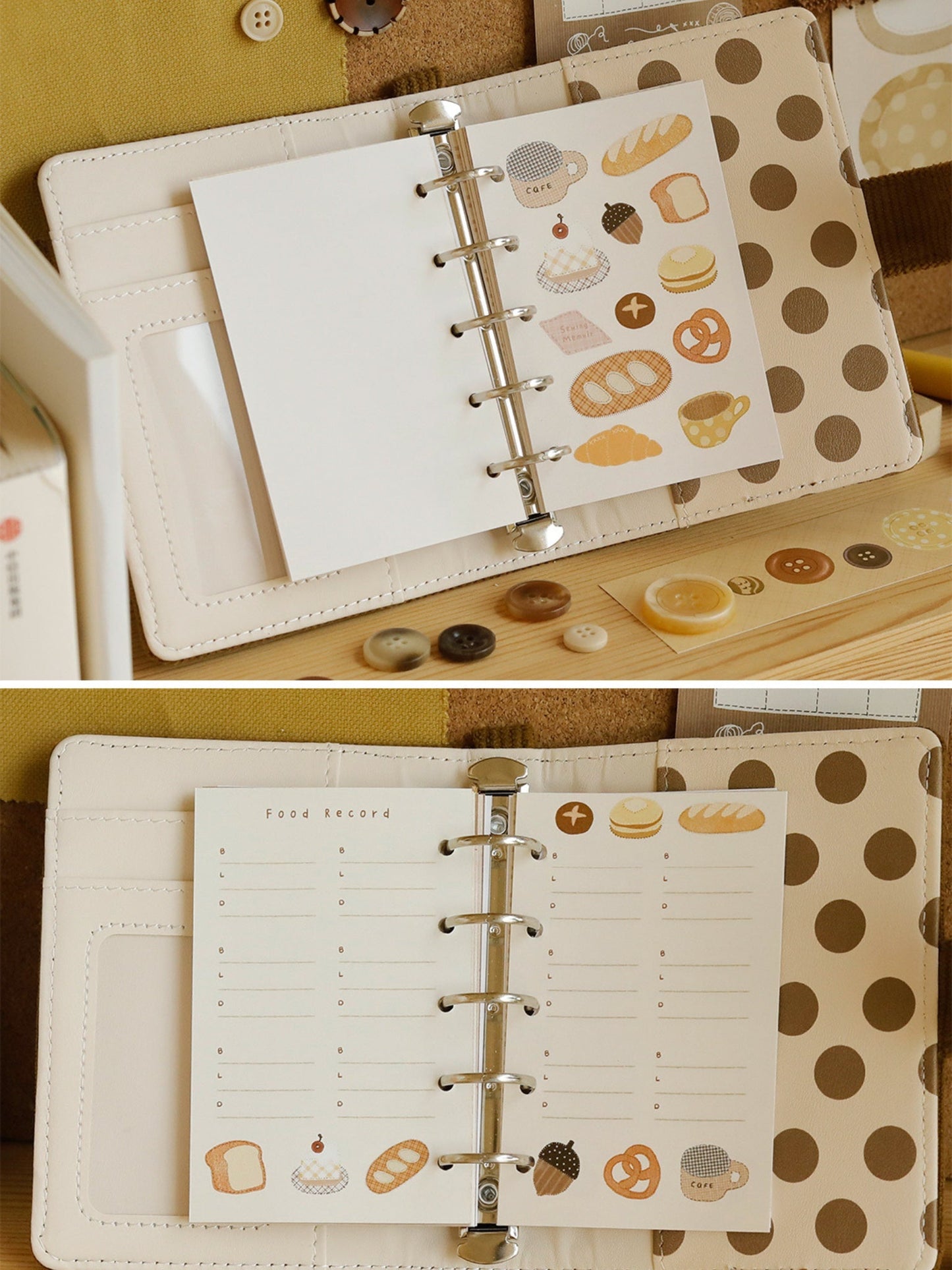 Sewing Notes Series Journal Binder & Inner Paper