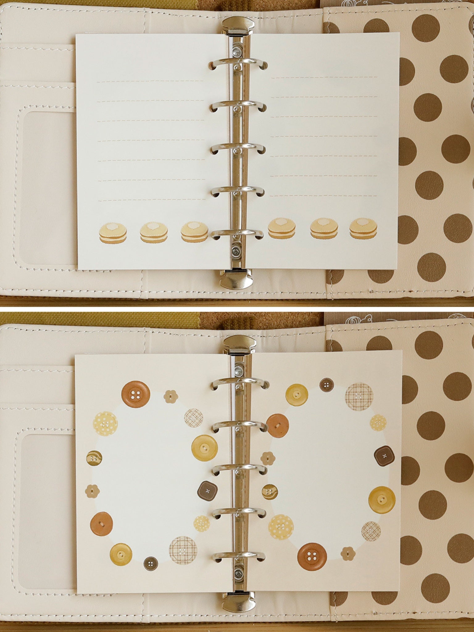Sewing Notes Series Journal Binder & Inner Paper