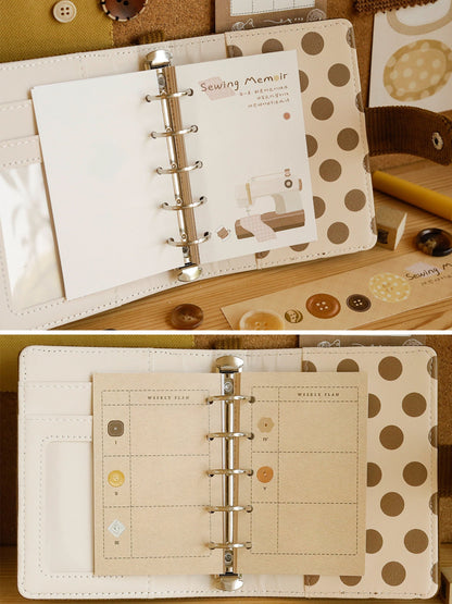 Sewing Notes Series Journal Binder & Inner Paper