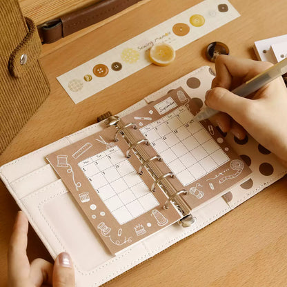 Sewing Notes Series Journal Binder & Inner Paper