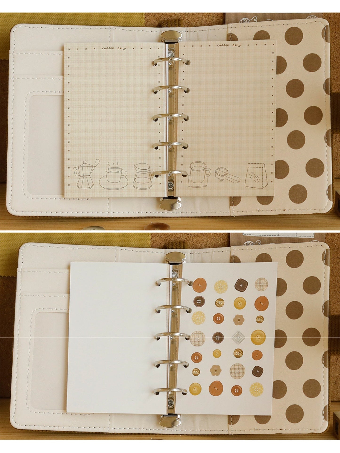 Sewing Notes Series Journal Binder & Inner Paper