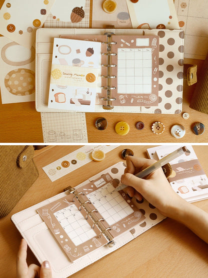 Sewing Notes Series Journal Binder & Inner Paper