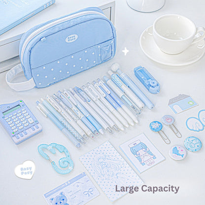 Shellie Magnetic Fold-Down Pencil Case