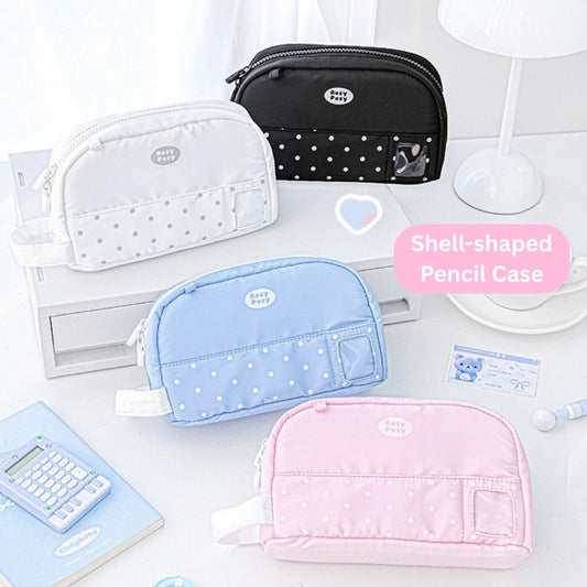 Shellie Magnetic Fold-Down Pencil Case
