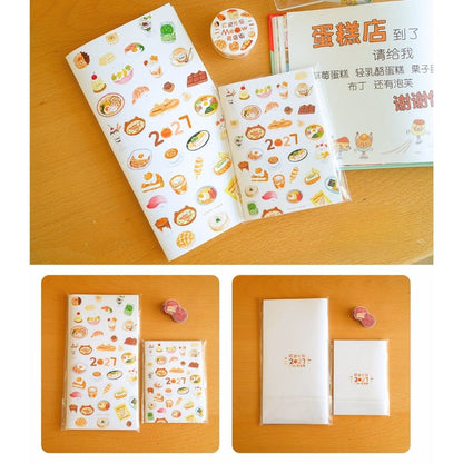 "Shopping Street" 2027 Monthly Planner - TN & Passport Size