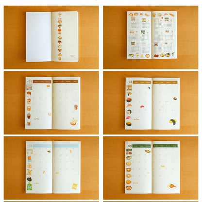 "Shopping Street" 2027 Monthly Planner - TN & Passport Size