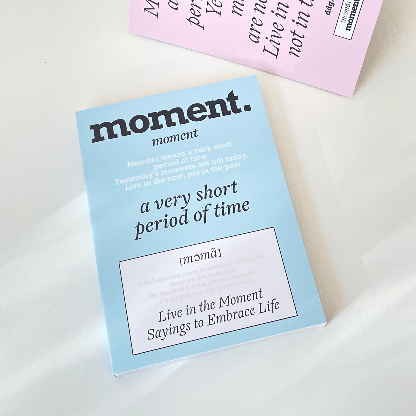 The Moment - A6 Color-Page  Bullet Journal Notebook