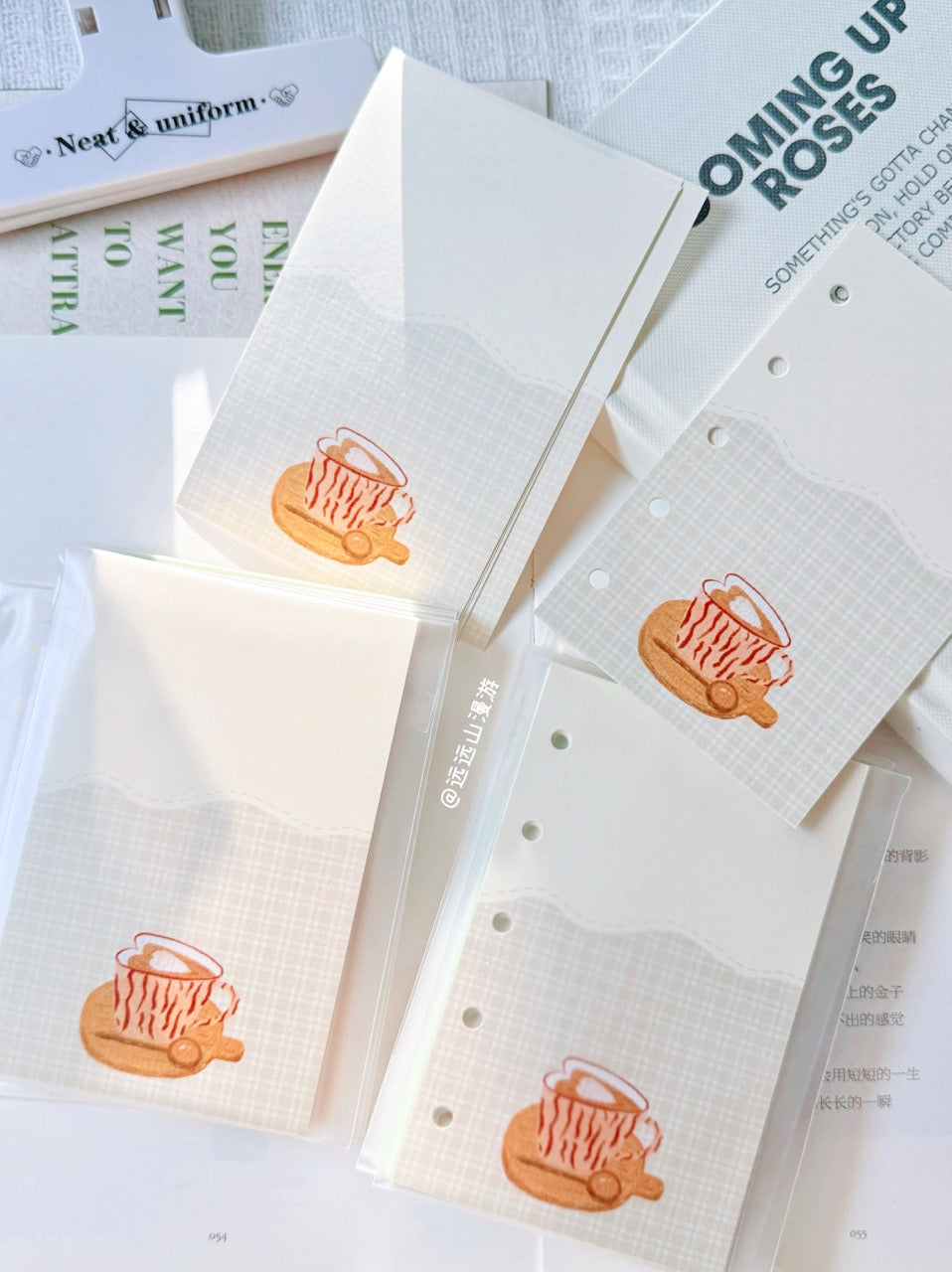 Slow Days Double-Sided Notepads/Refill Pages