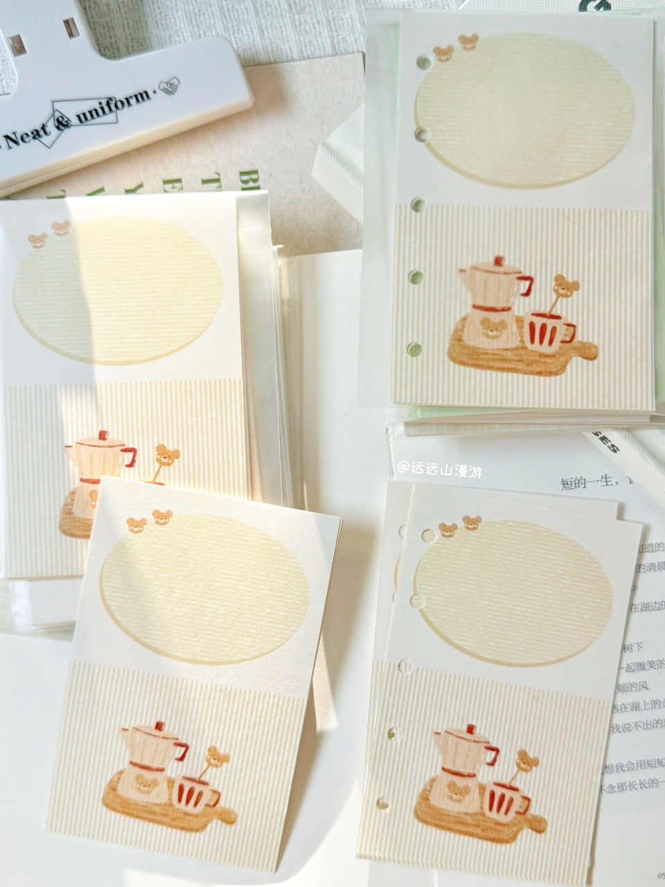 Slow Days Double-Sided Notepads/Refill Pages