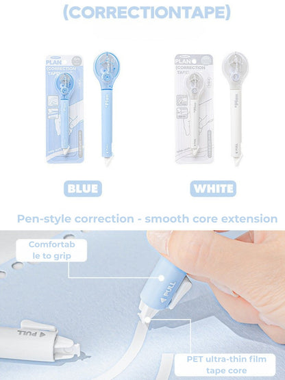 Smooth Pen-Style Correction Tape