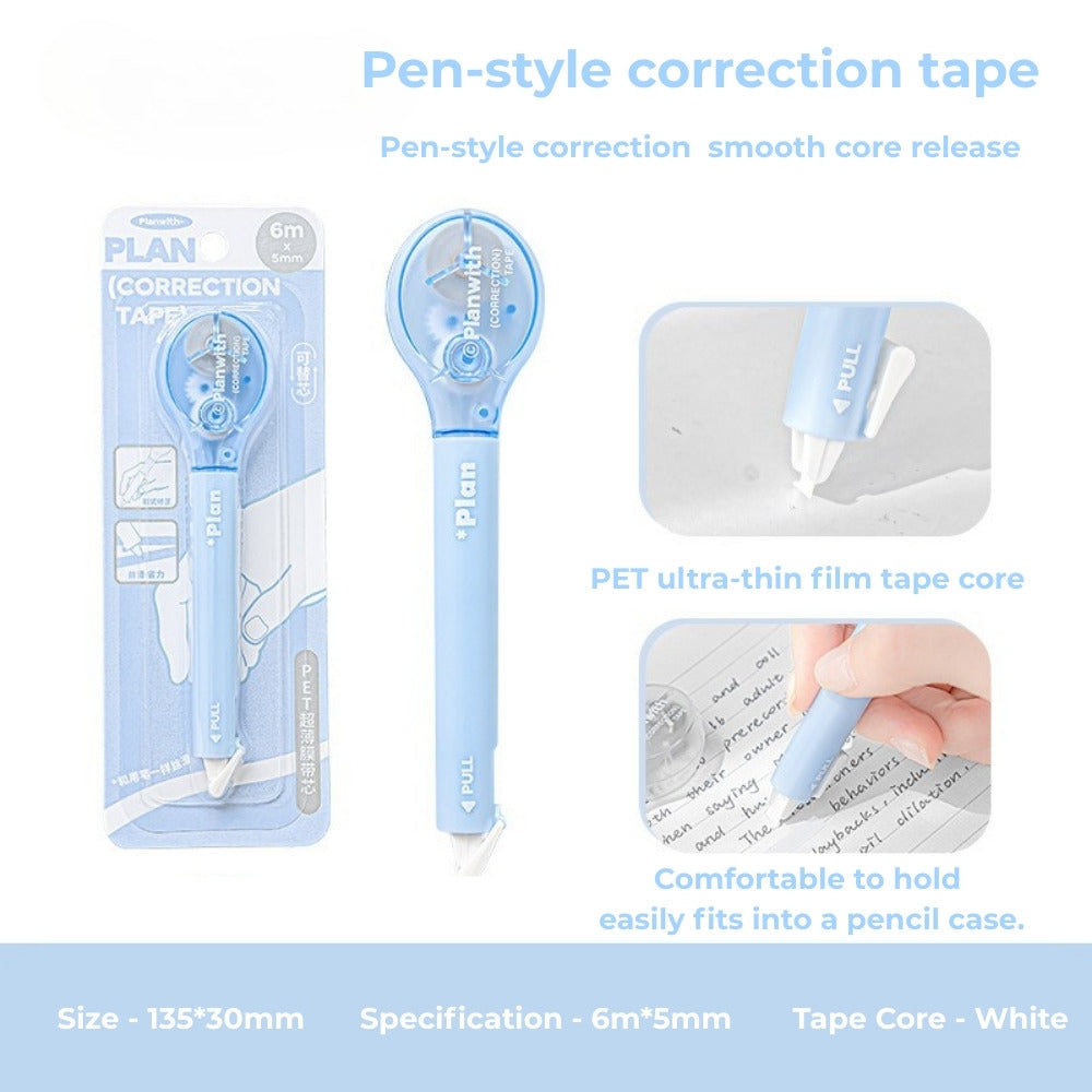 Smooth Pen-Style Correction Tape