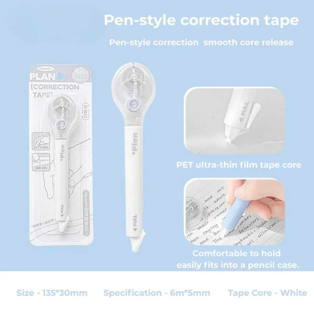 Pen Style Refillable Correction Tape