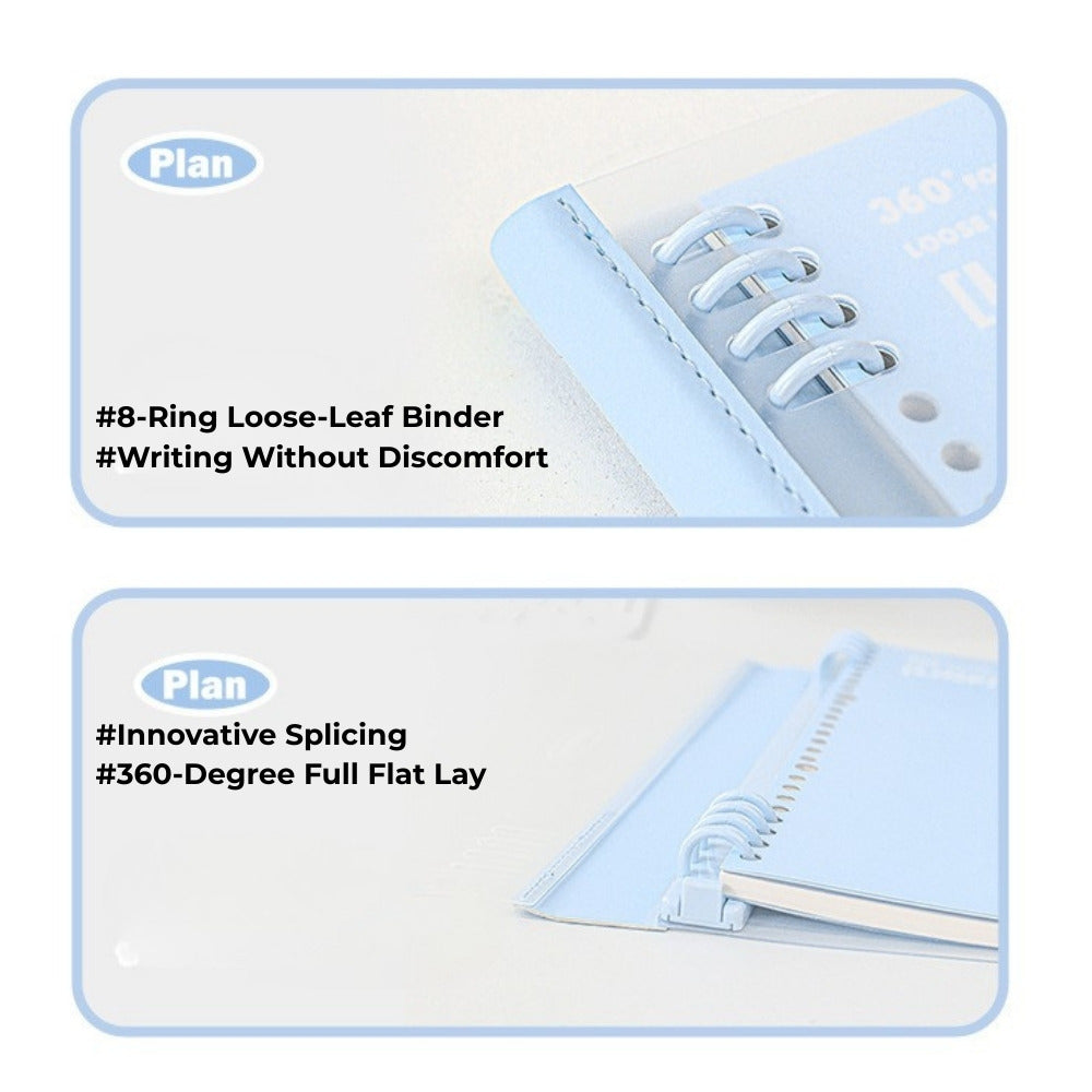 B5 Soft-Back Loose-Leaf Notebook