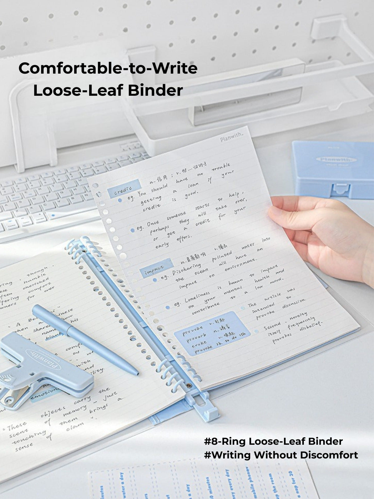 B5 Soft-Back Loose-Leaf Notebook