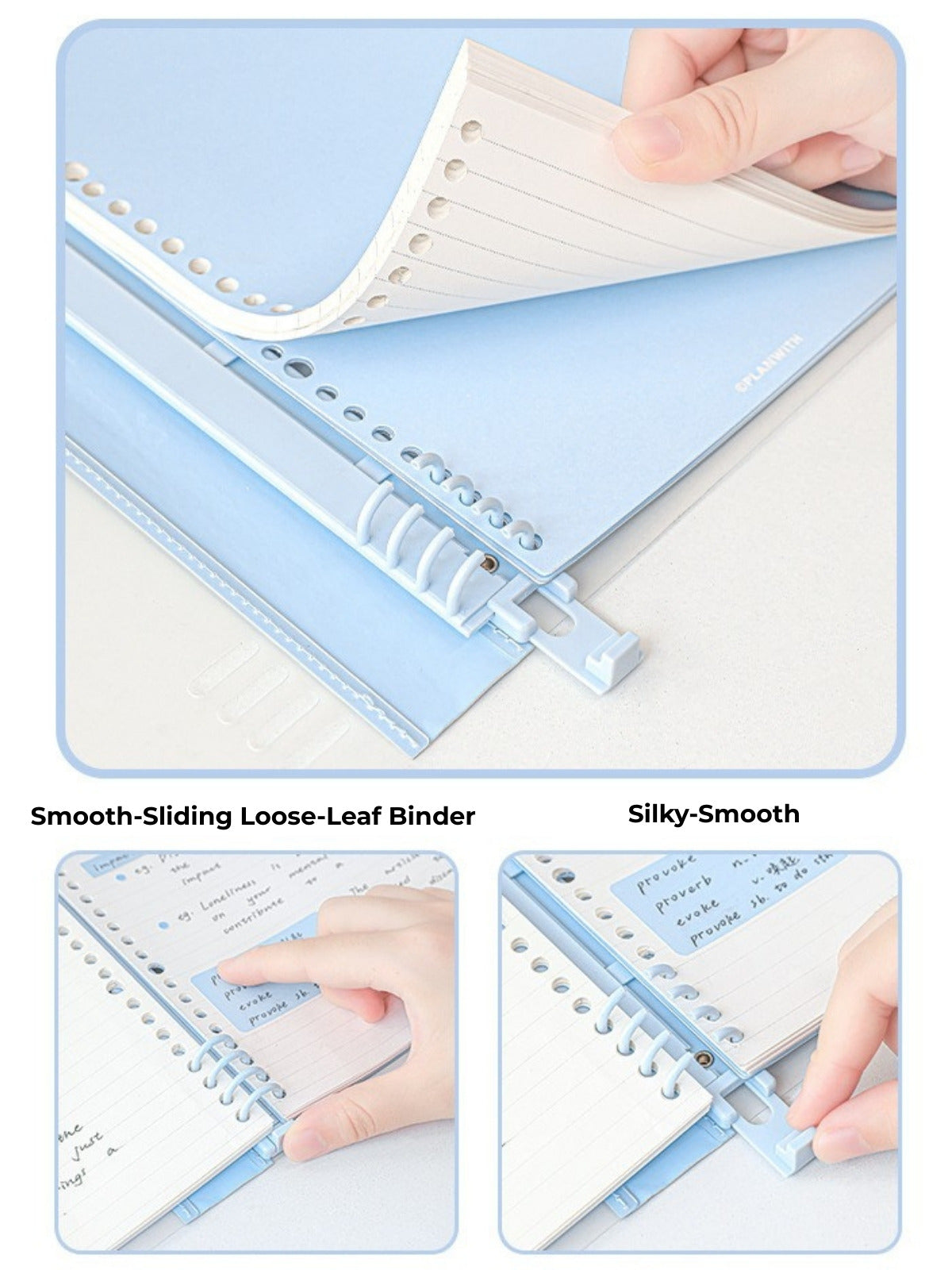 B5 Soft-Back Loose-Leaf Notebook