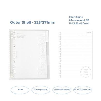 B5 Soft-Back Loose-Leaf Notebook