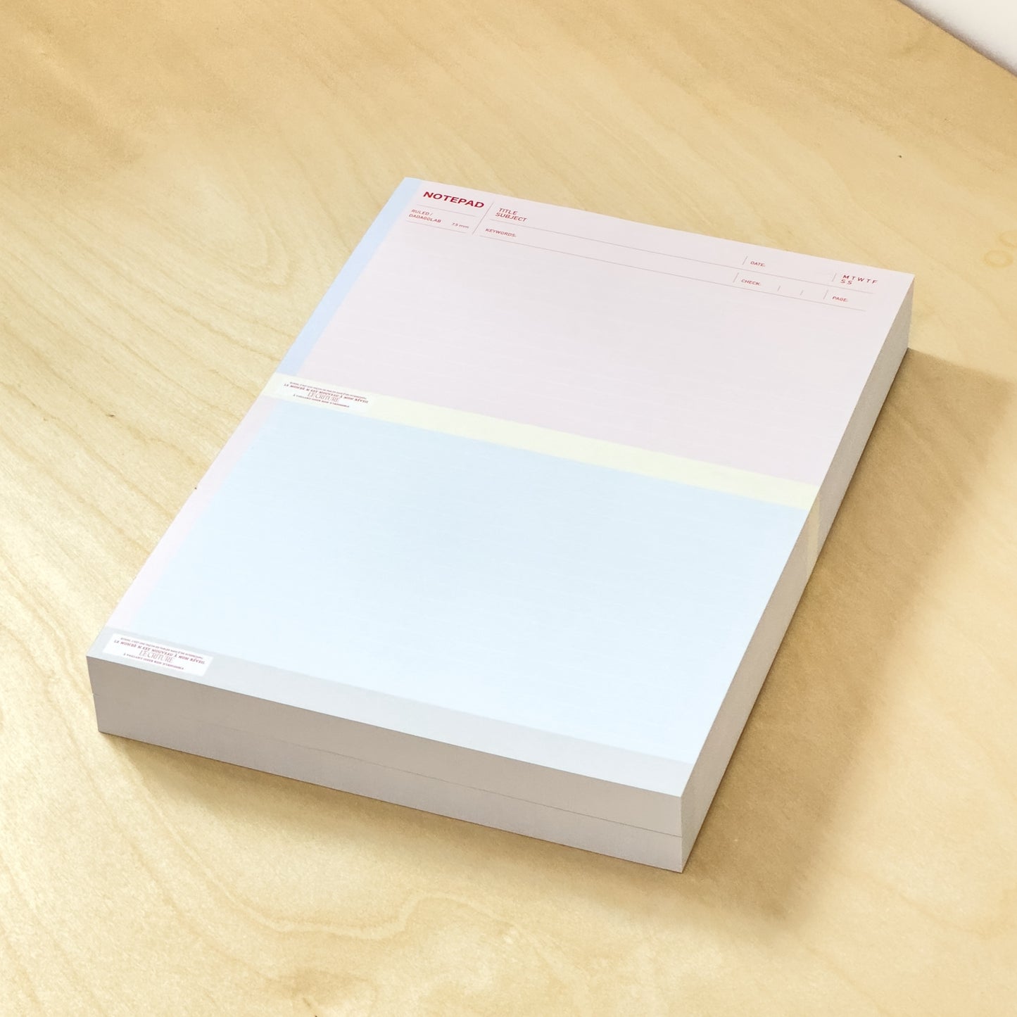 Healing Color System - B5 Double-Color Multi-Functional Paper Pads