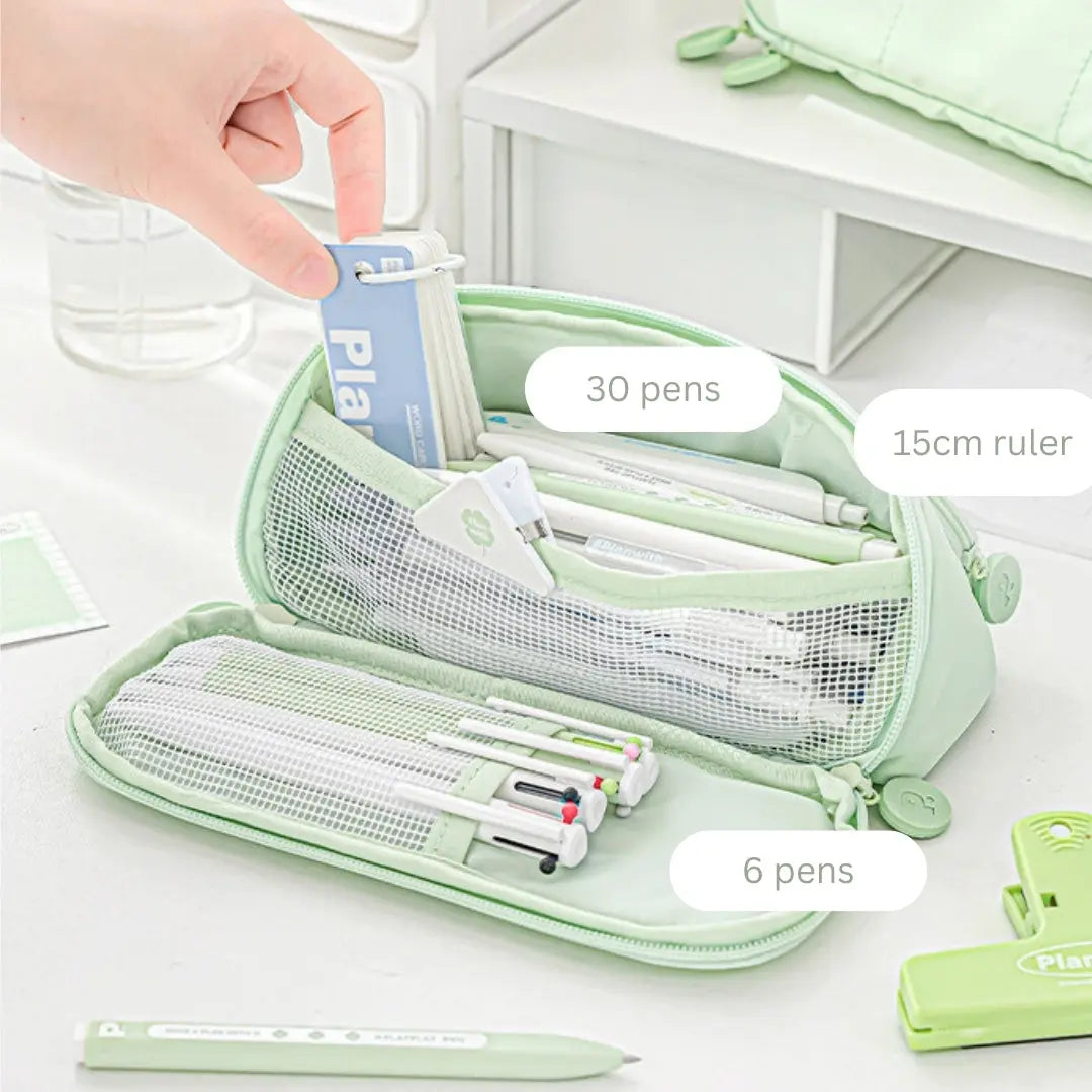 Steady Triangle Pencil Case - ChicChoi