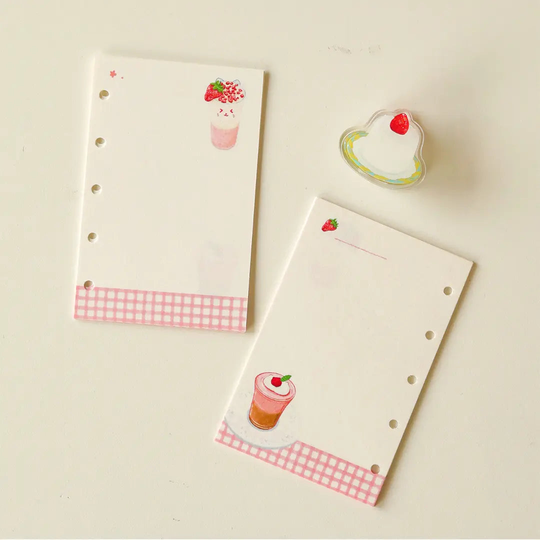 Cat Café M5 A7 A6 Notebook Refill Pages
