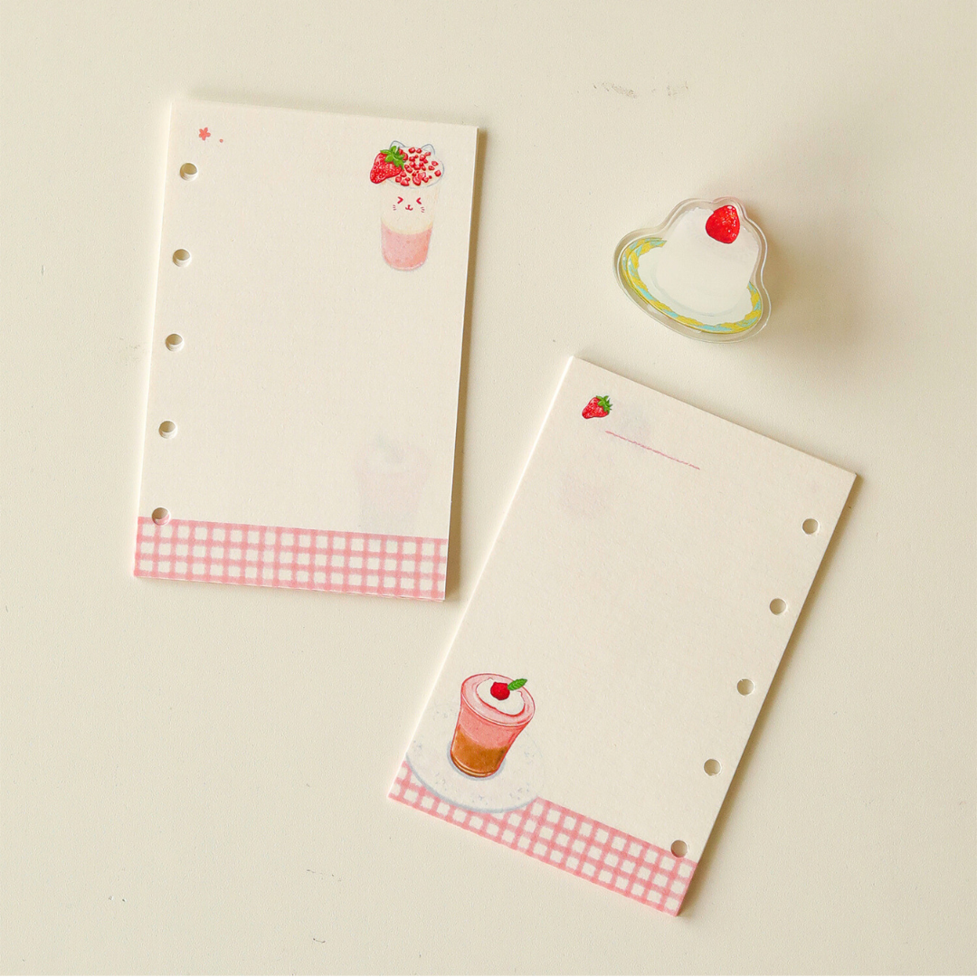 Cat Café M5/A7/A6 Notebook Refill Pages