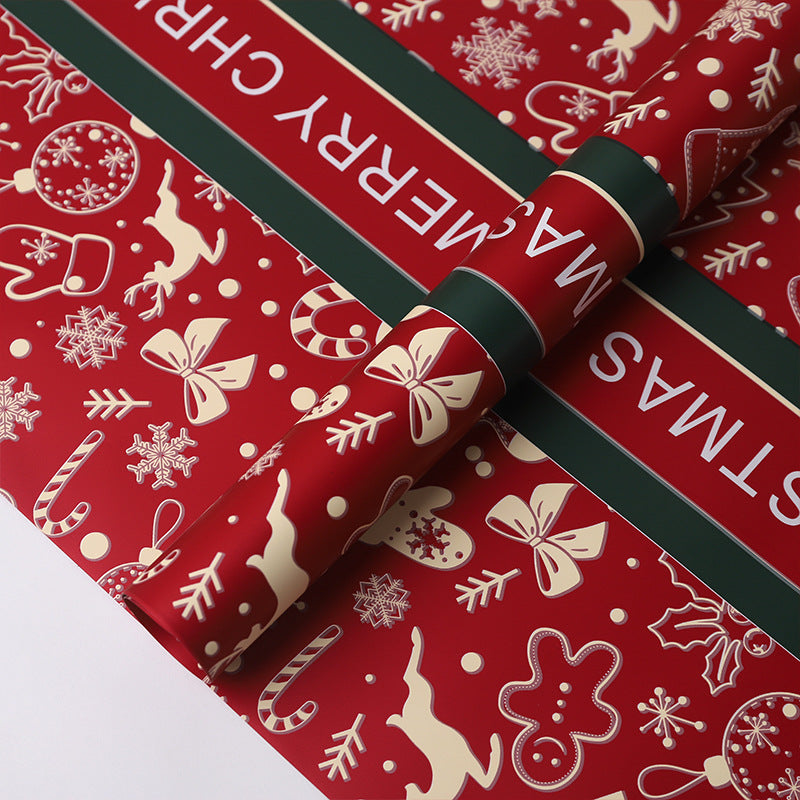 Festive Christmas Gift Wrapping Paper