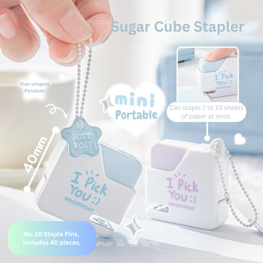 Sugar Cube Mini Stapler