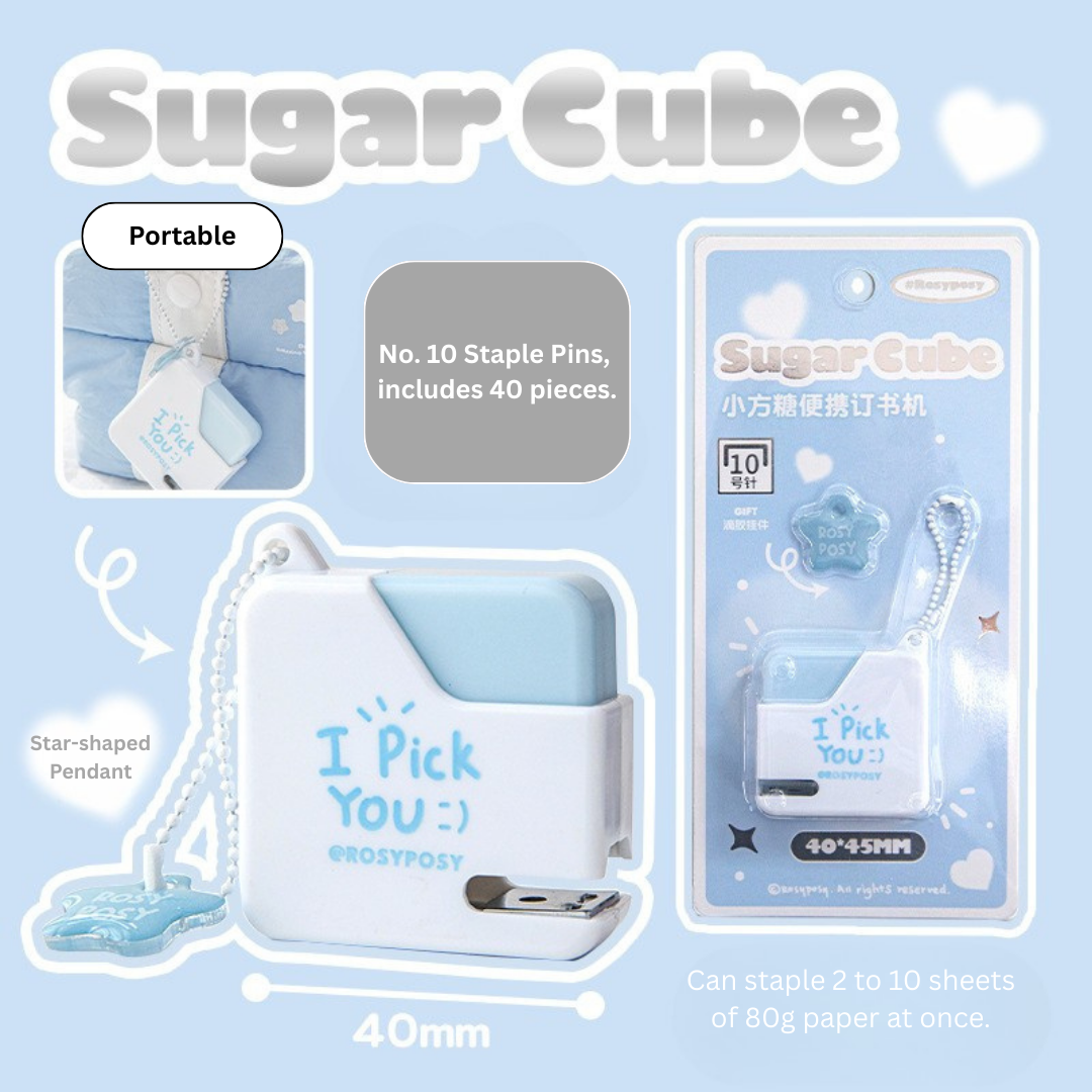 Sugar Cube Mini Stapler