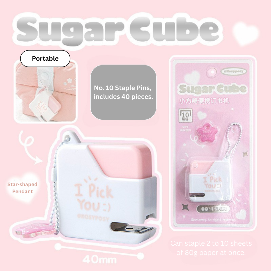 Sugar Cube Mini Stapler