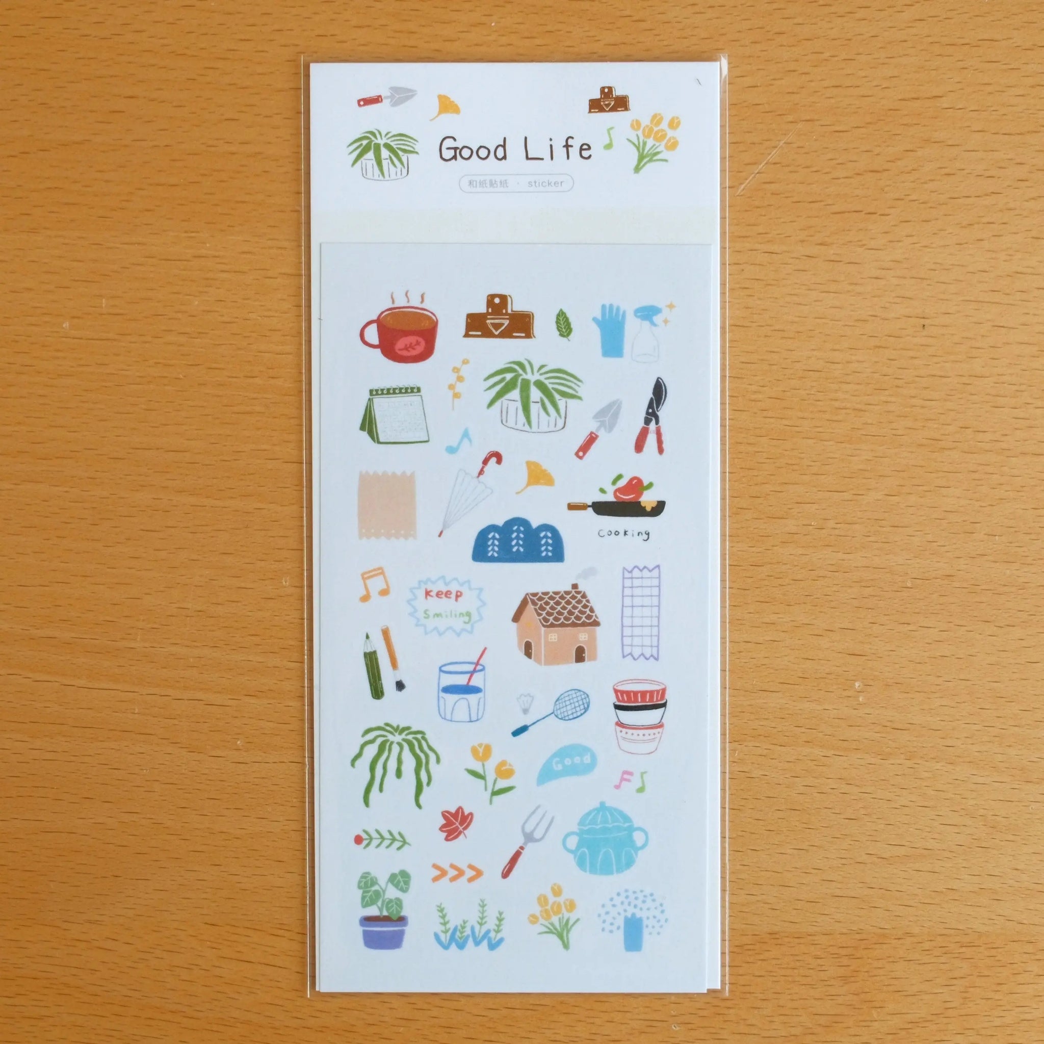 The Beautiful Life Washi Die-cute Sticker ChicChoi