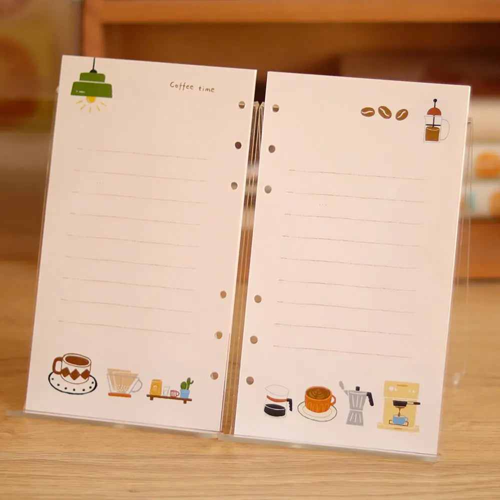 Summer Life M5 A7 A6 Notebook Refill Pages