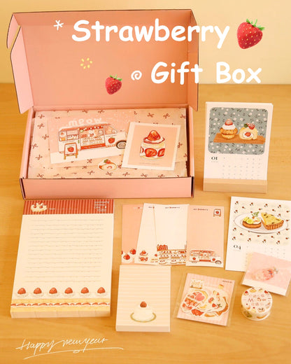Sweet Strawberry Stationery Gift Box - 2026 Limited Edition
