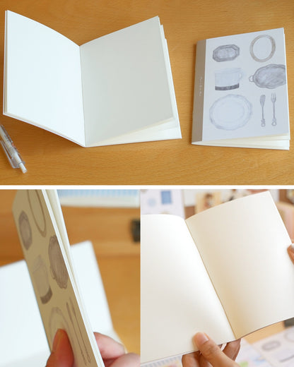 Original "Have A Good Meal" A6 Blank Journal