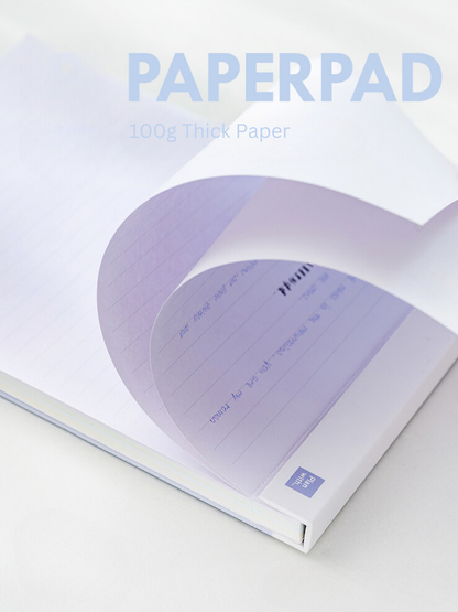 Tearable 5-Color Inner Page Note Pads with Thick Bottom