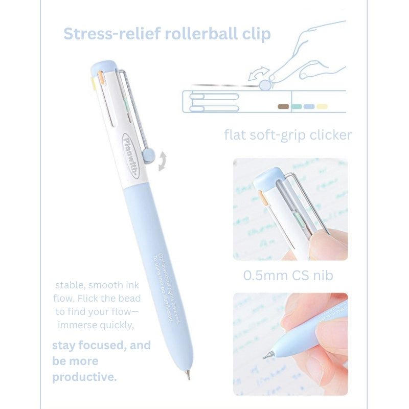 The Mindflow 4-in-1 Stress-Relief Pen