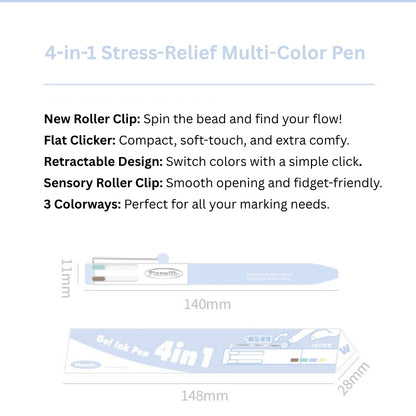 The Mindflow 4-in-1 Stress-Relief Pen